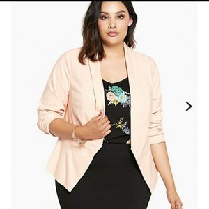 Torrid Blush Blazer